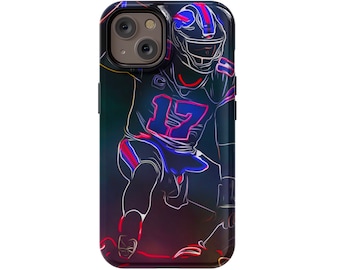 Justin Jefferson Neon Protective Tough Case Dual Layer Protection