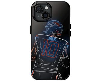 Bo Nix Phone Case Protective Tough Case Dual Layer Protection Sports Phone Case iPhone MagSafe Ready for iPhone