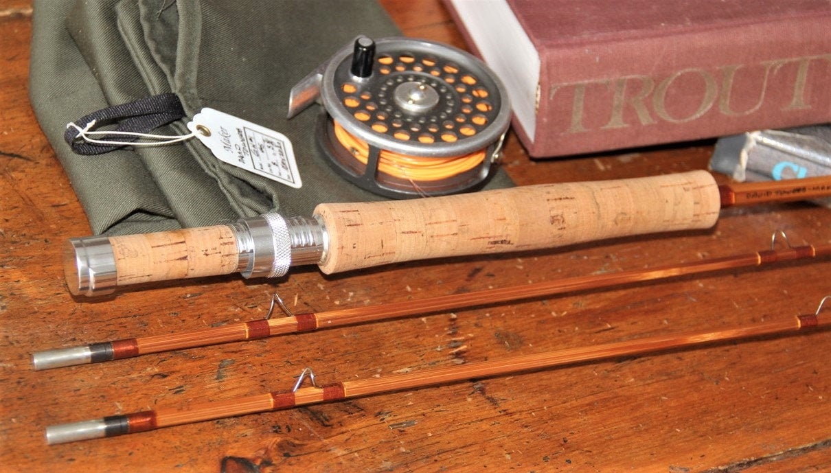 Vintage Bamboo Fishing Rod - Etsy Vintage Bamboo Fishing Rod - Etsy
