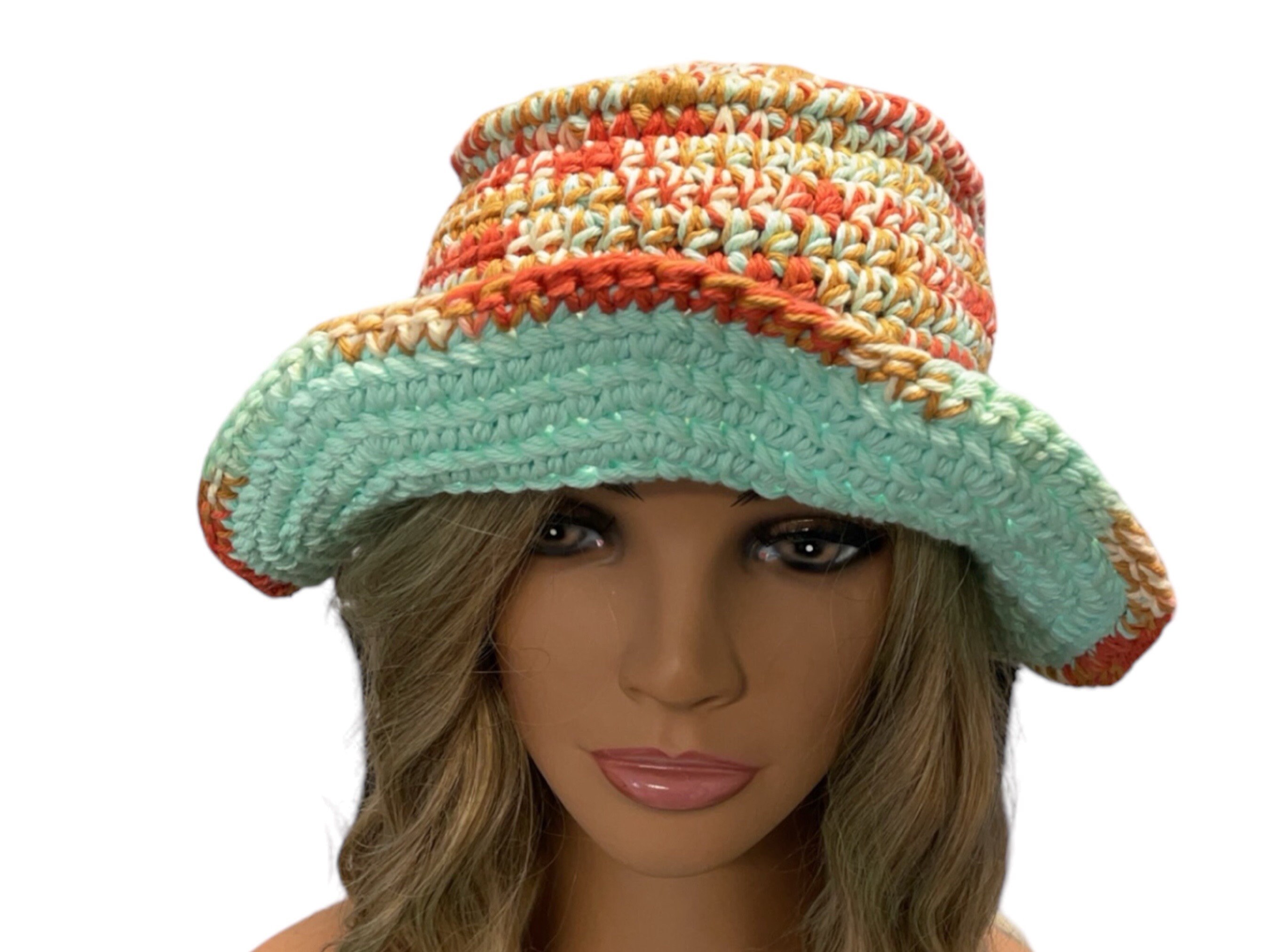 Crochet Summer Bucket Hat - Etsy