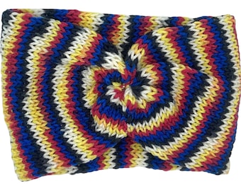 Knitted ear warmer