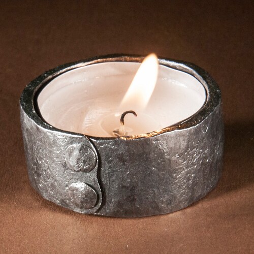 Hand Candle Holder Metal Tealight Holder Minimalist Etsy