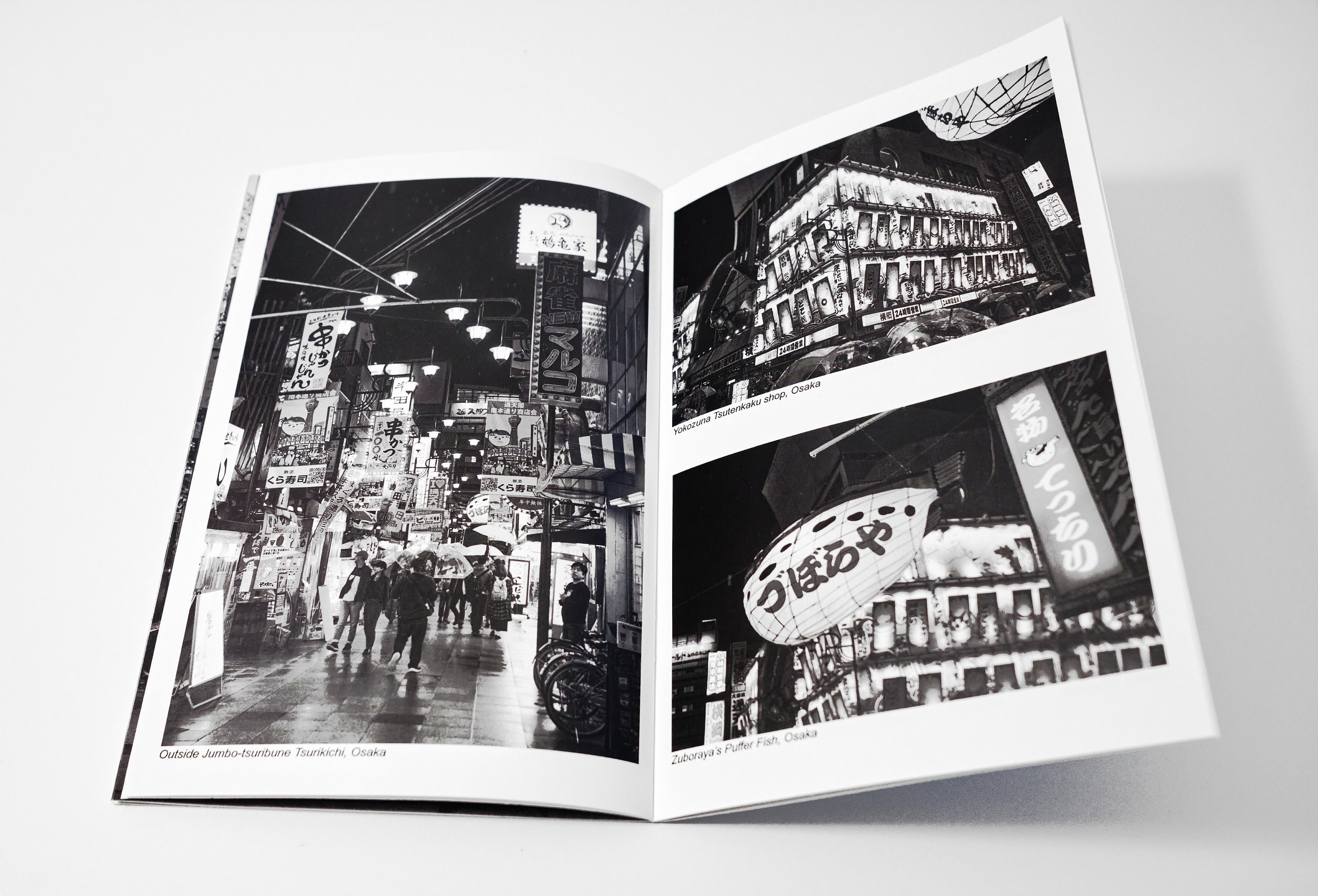 Japan in Black and White Photo Zine Etsy