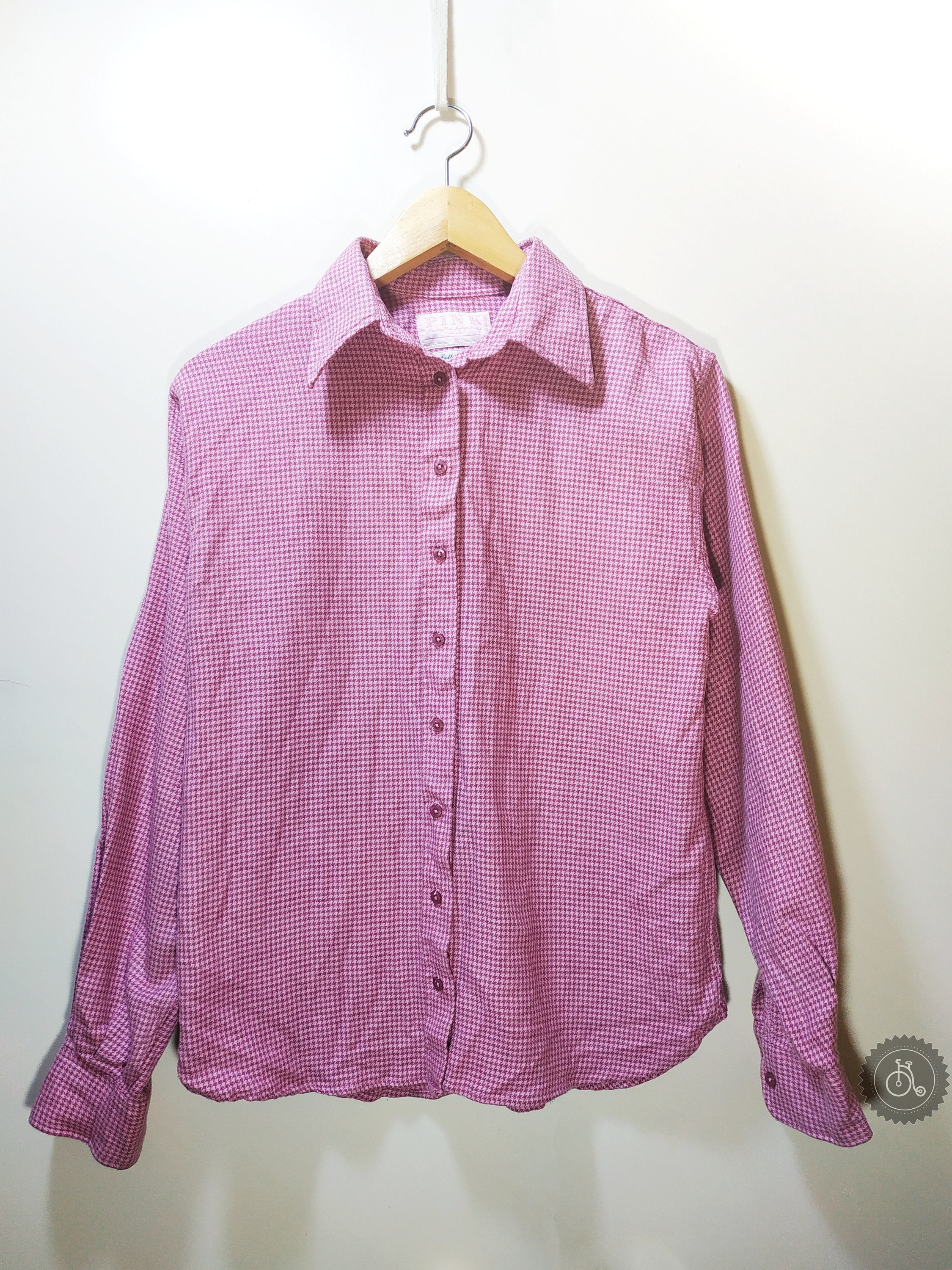 Women thomas Pink Shirt Plaid Pink 