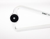 14.5cm 5.7 quot Glass Smoking Pipe Double