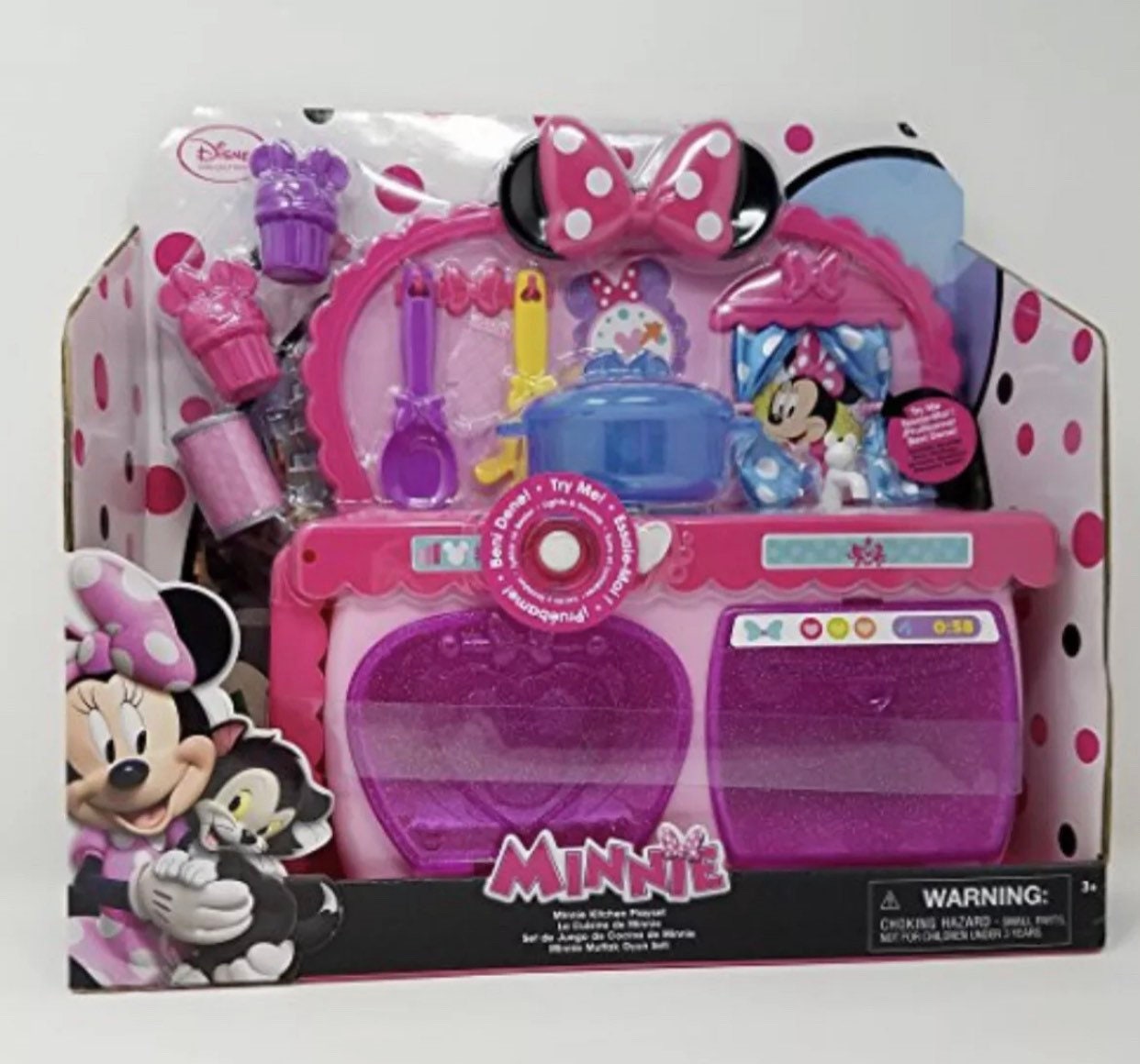 Disney Junior Minnie Mouse Deluxe Kitchen Set India