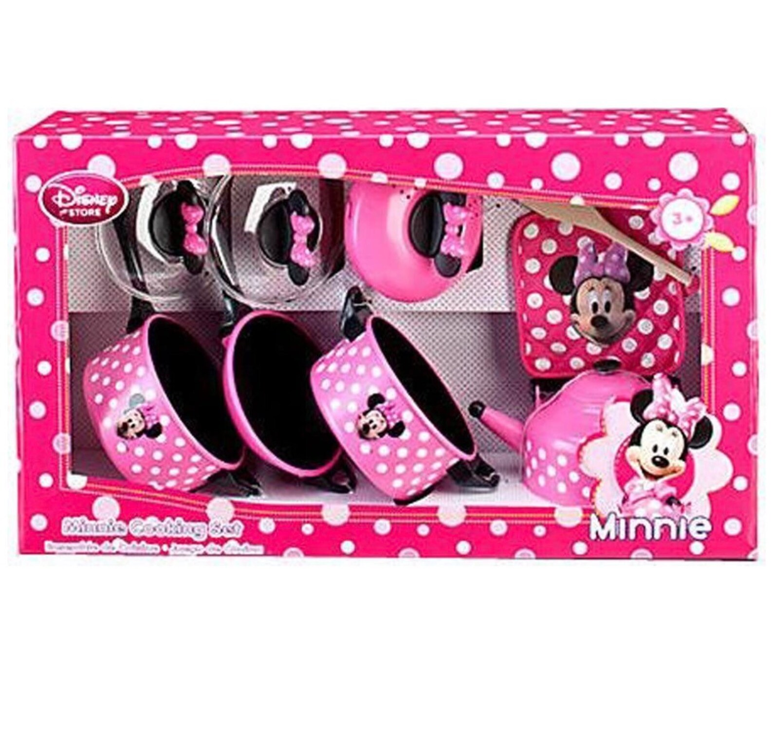 Disney Minnie Mouse Cooking Set Kitchen Play Set Pots and Pan Etsy