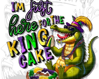 キングケーキPNG、キングケーキPNG、マルディグラキングケーキPNG、昇華、デジタルダウンロード、PNGのみはこちら