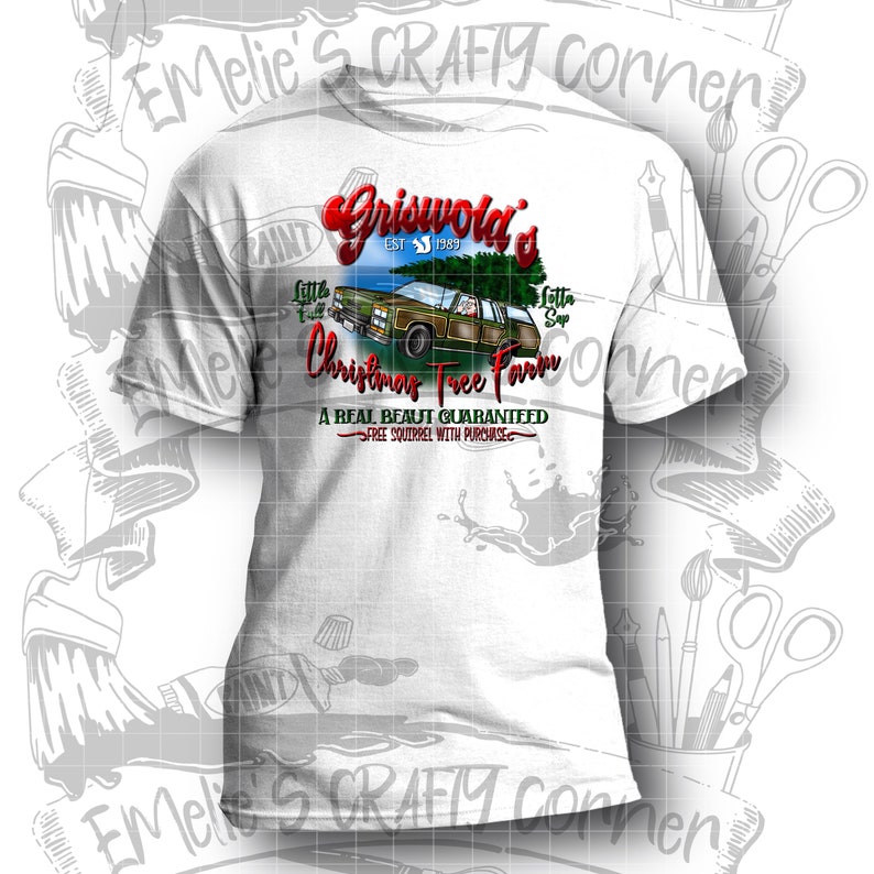 Griswolds Christmas Tree Farm Png Christmas Vacation Png - Etsy