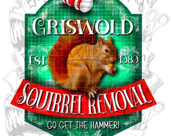 Griswold squirrel removal png, Christmas vacation Png, funny Christmas Png, sublimation, Digital Download, png