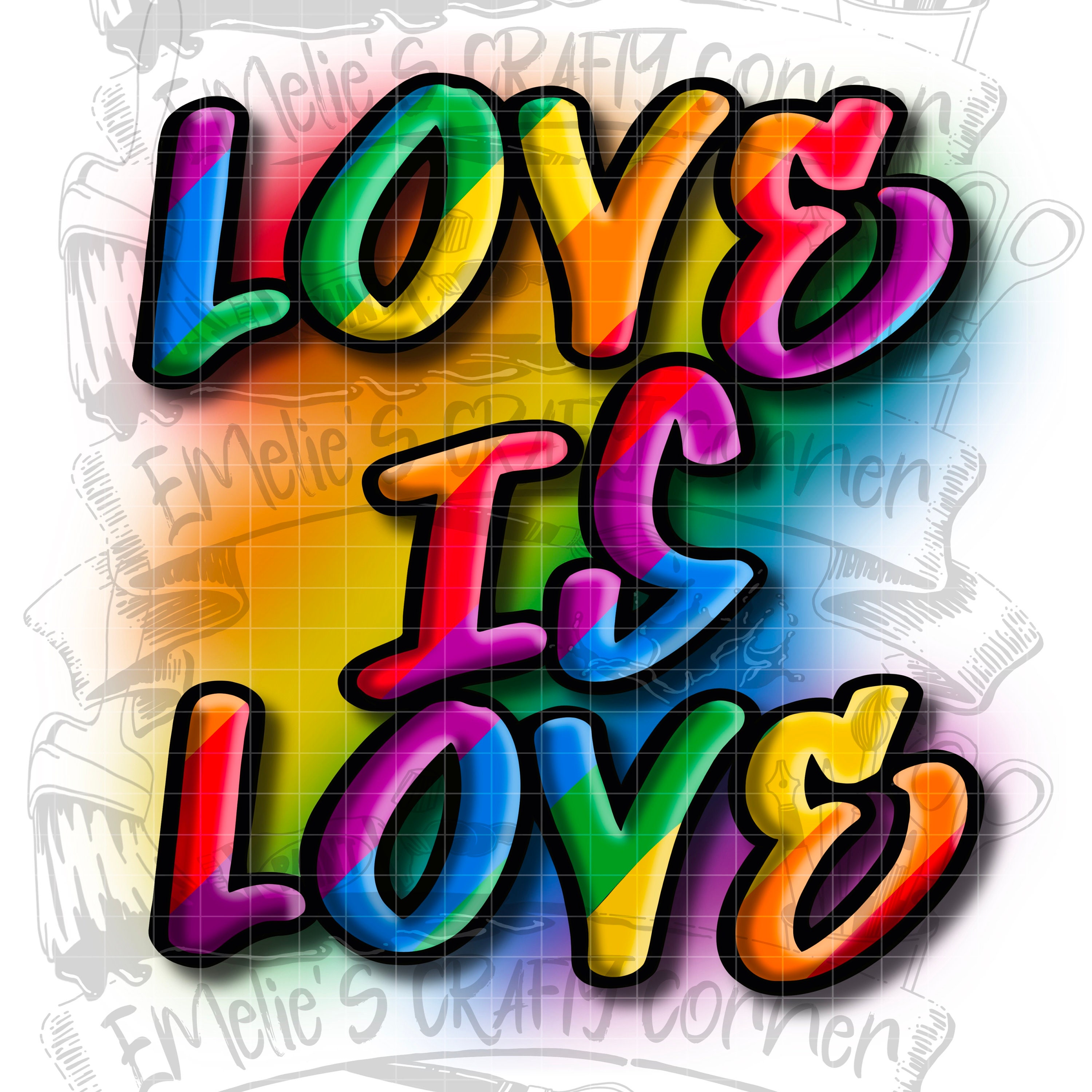 Love is Love, Love is Love Png, Love Wins Png, Pride Month Png