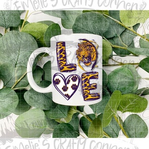 Love Lsu Png, Lsu Fan Png, Sublimation, Digital Download, Png - Etsy