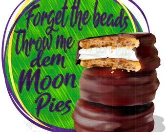 Forget The Beads Throw Me Dem Moon Pies