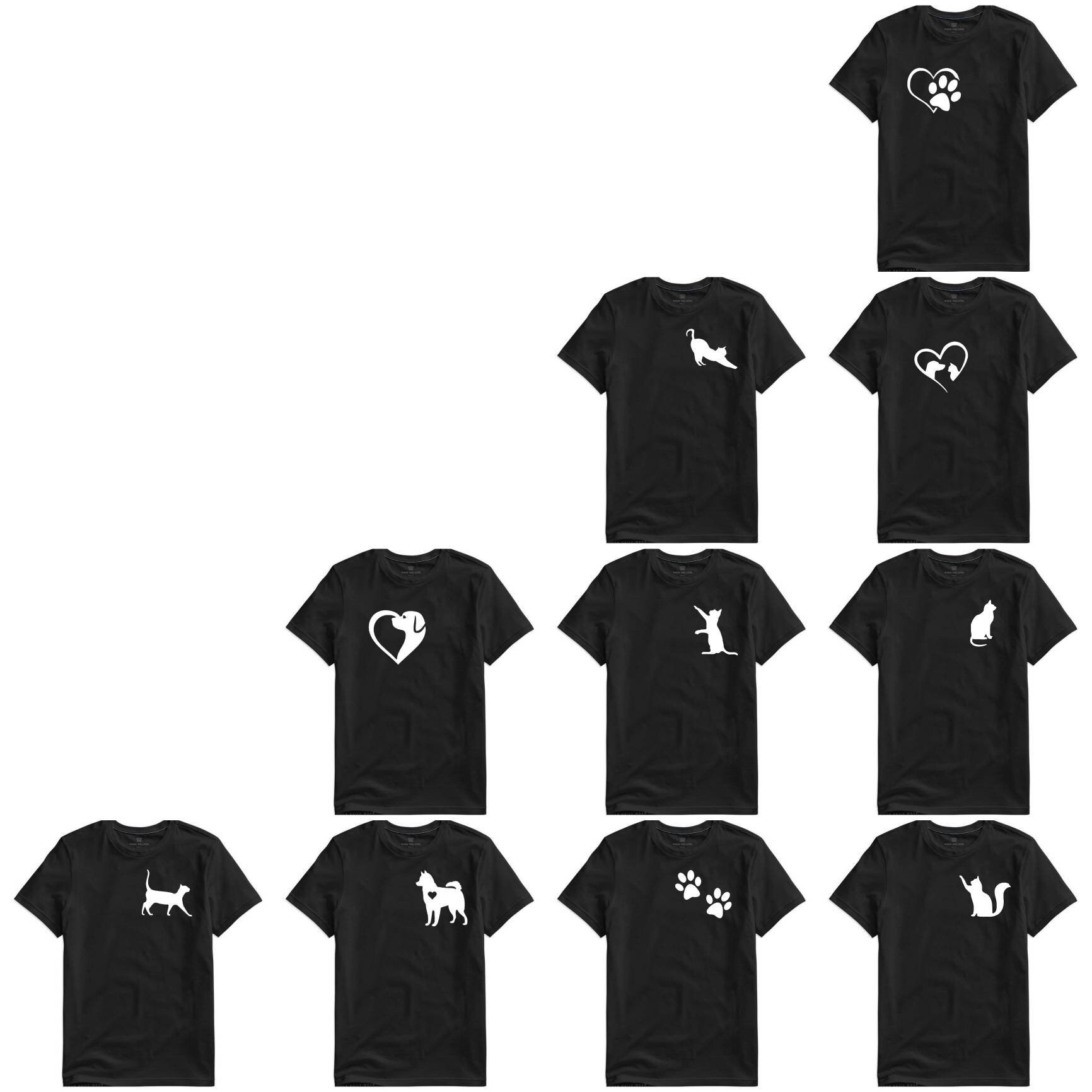 Animal Lovers TShirt Cat Lovers TShirt Dog Lovers TShirt Etsy.de