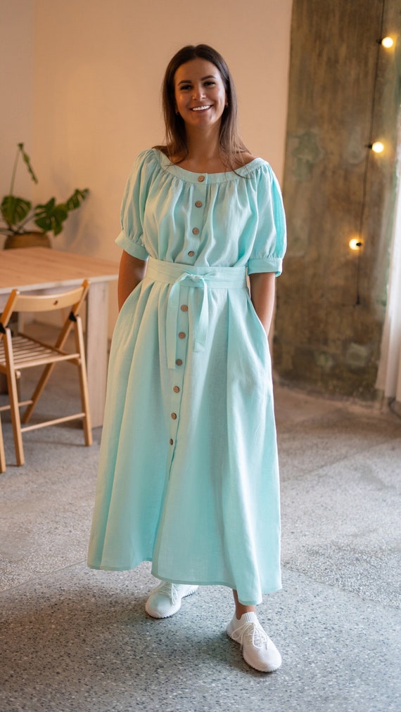 chinese dress ladies Sage Off The Shoulder Maxi Dress main image 1