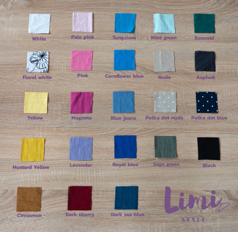 Loose linen blouse Linen wrap top for women Handmade clothing image 7