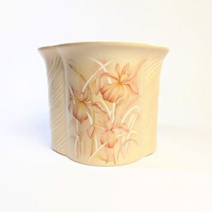 Vintage St Michael "Autumn Iris" Planter or Plant Pot 1980s Marks and Spencer