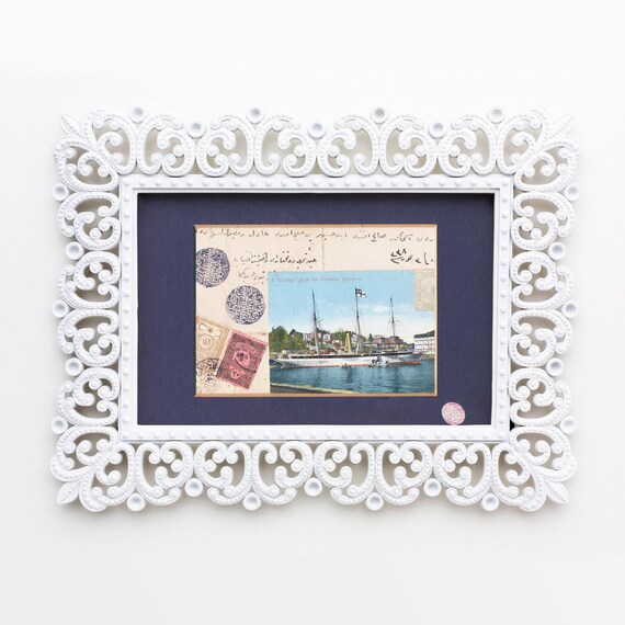 Vintage Ephemera Collage Art Handmade Art Journal Vintage Etsy