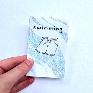 Natation - Un zine sur la natation après une chirurgie du torse
