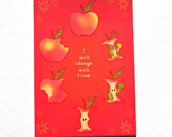 Apple Cycle Print