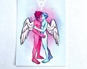 T4T Pride Illustration Art Print