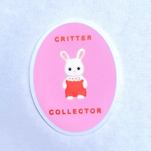 Calico Critter Collector Sticker