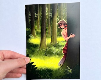 Fawn Boy Print