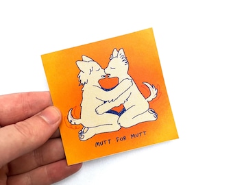 Mutt For Mutt Sticker
