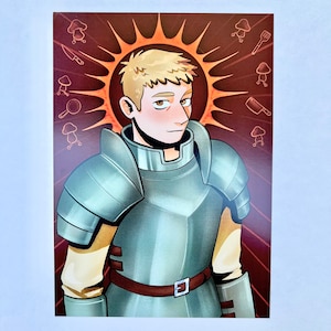 Laios Dungeon Meshi Delicious In Dungeon Print