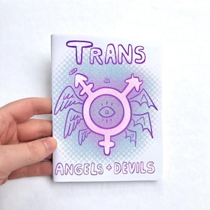 Trans Engel und Teufel Riso Risograph Zine
