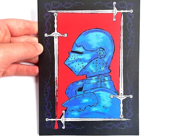 Knight Thorns Art Print