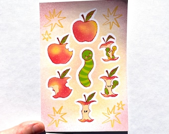 Apple Cycle Sticker Sheet