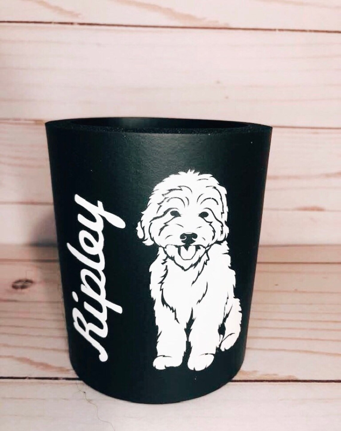 Dog lovers Koozie cooler Dog Supplies Personalized Cooler Etsy