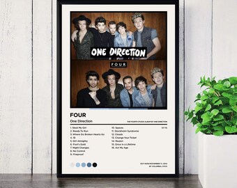 1d Album Cover Etsy