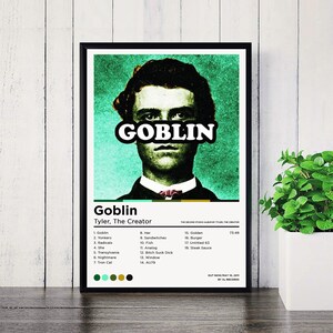 Tyler The Creator Posters Bastard Poster Tracklist Album Etsy