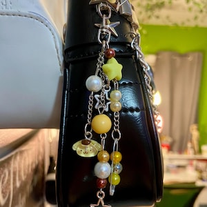 pompompurin bag charm cute sanrio keychain purse charm bag accessory