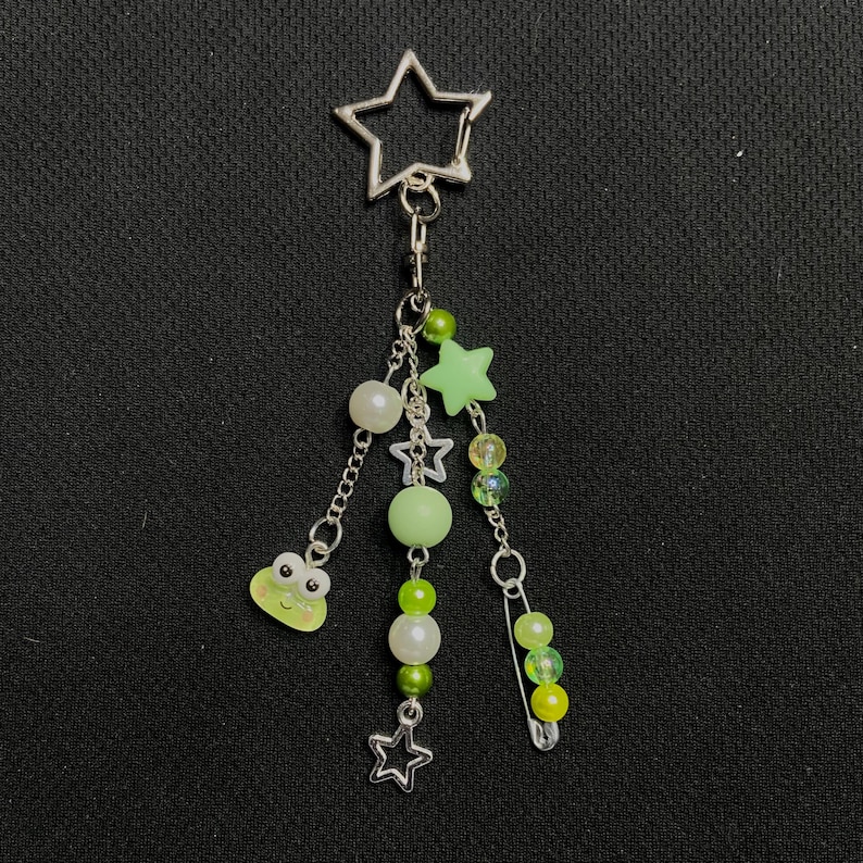 keroppi bag charm cute sanrio keychain purse charm bag accessory