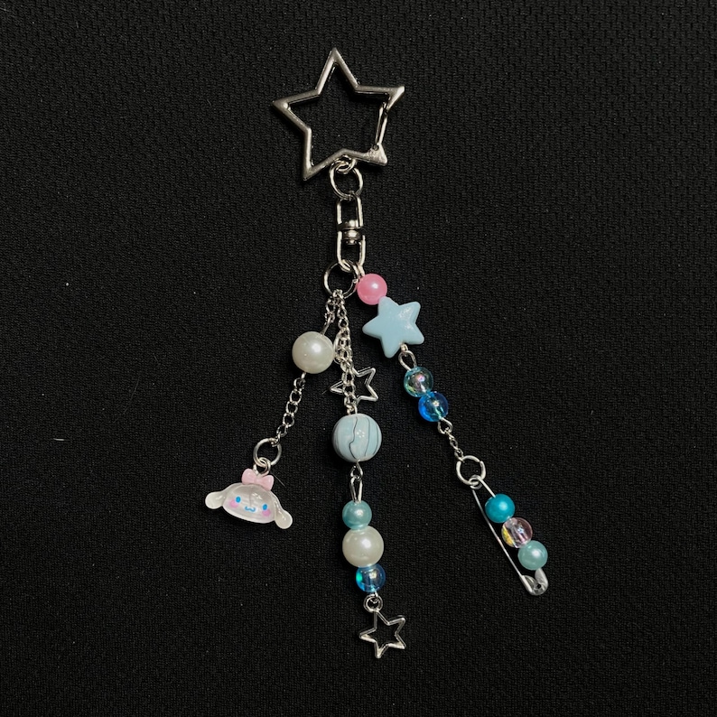 cinnamoroll bag charm cute sanrio keychain purse charm bag accessory