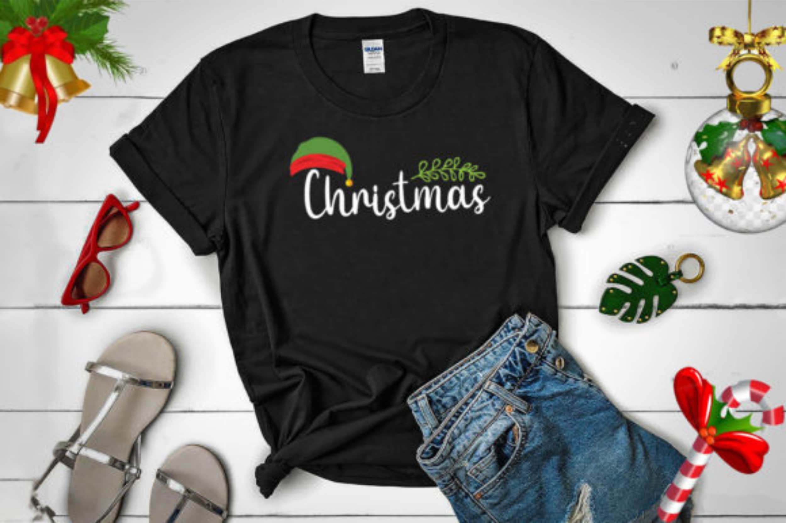 Bundle Lovely Christmas Christmas T-shirt Svg Christmas Gift | Etsy UK