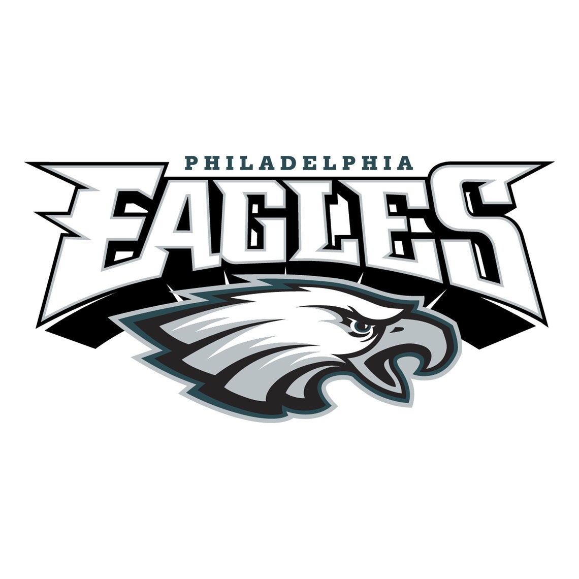 Philadelphia Eagles Svg FootBall Philadelphia Eagles Logo Etsy