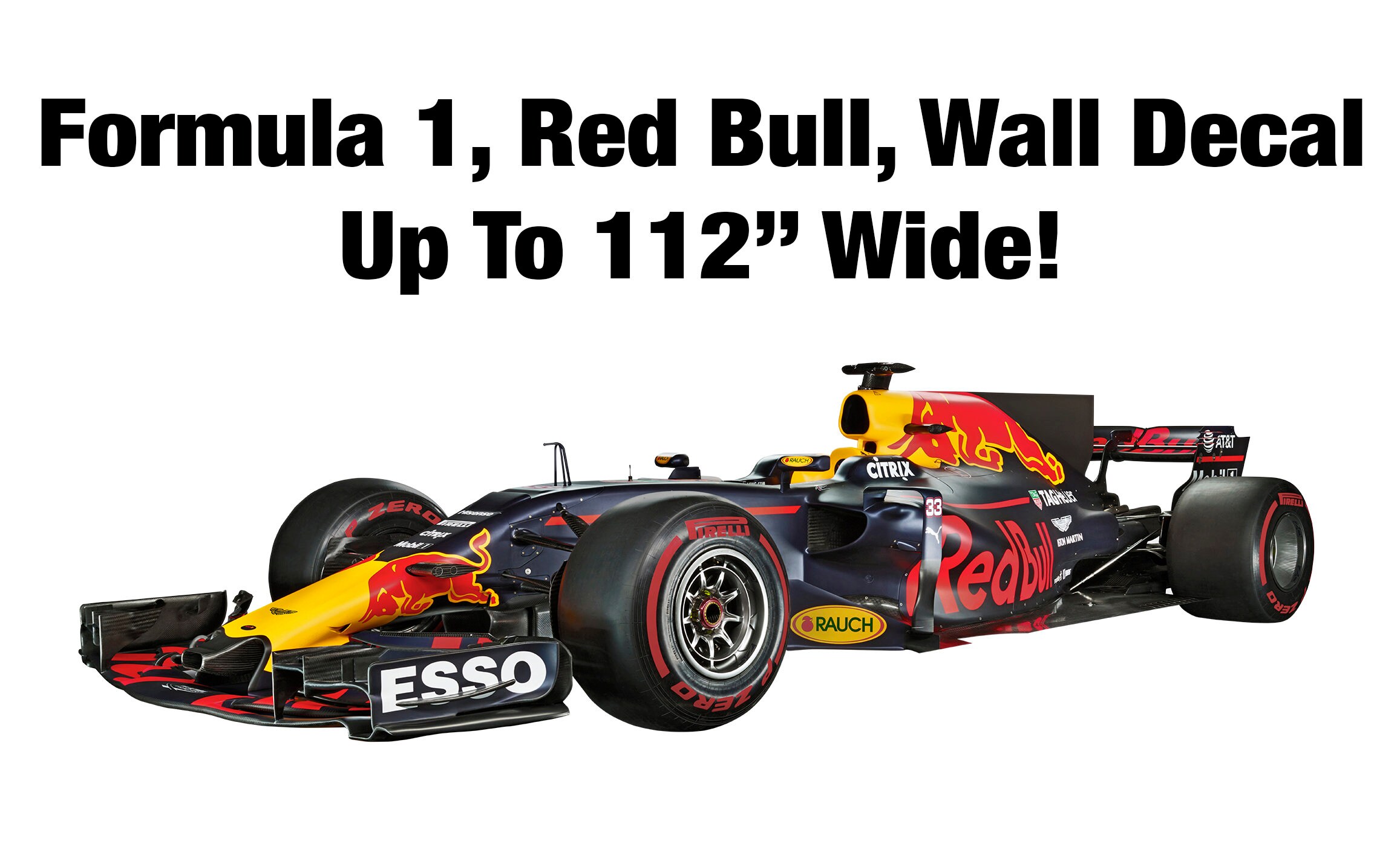 Formula 1 2020 F1 Red Bull Wall Decal Sticker Very High Etsy