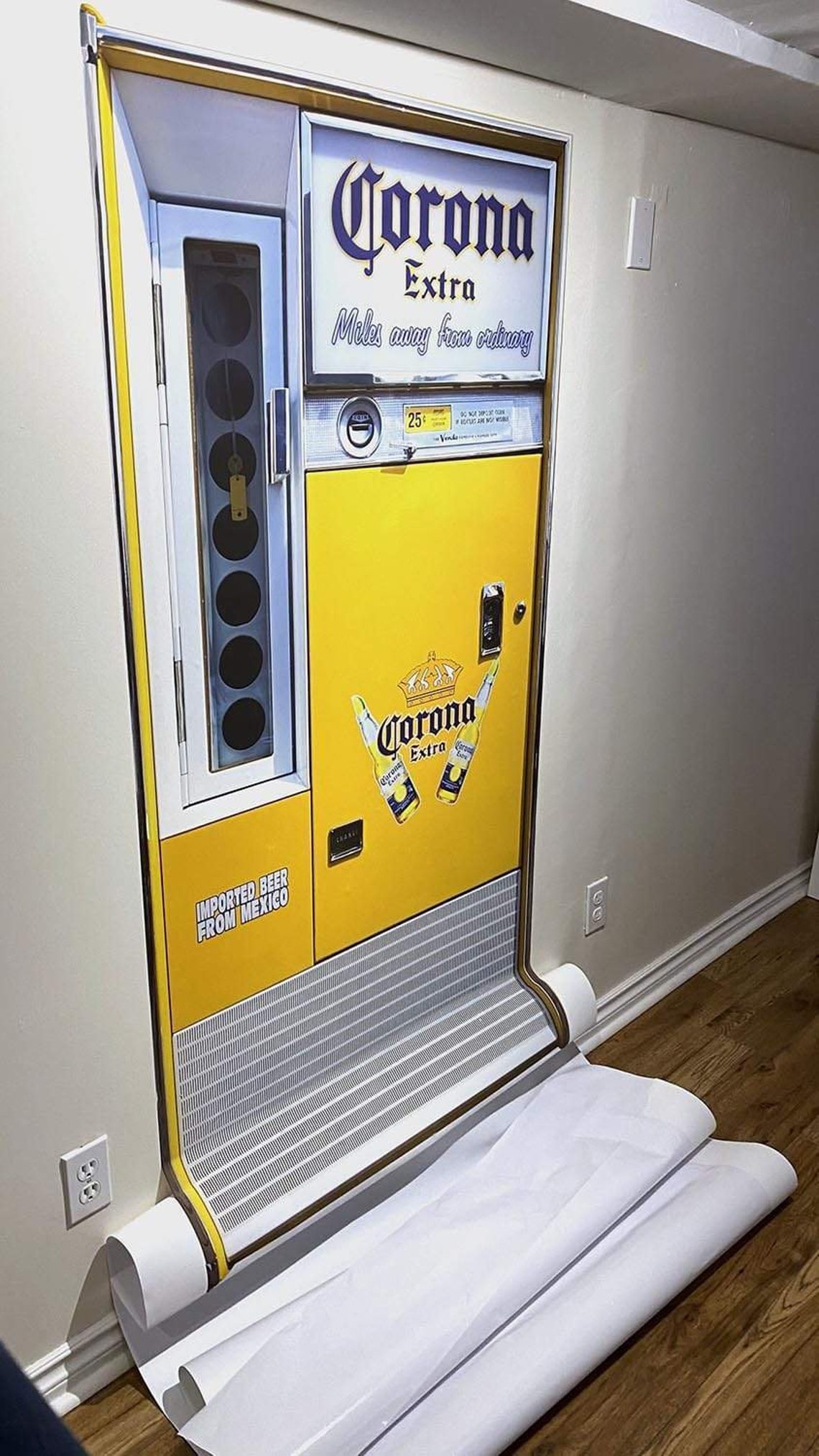 Vintage Vending Machine Decal 68 x 35 Man Cave Etsy