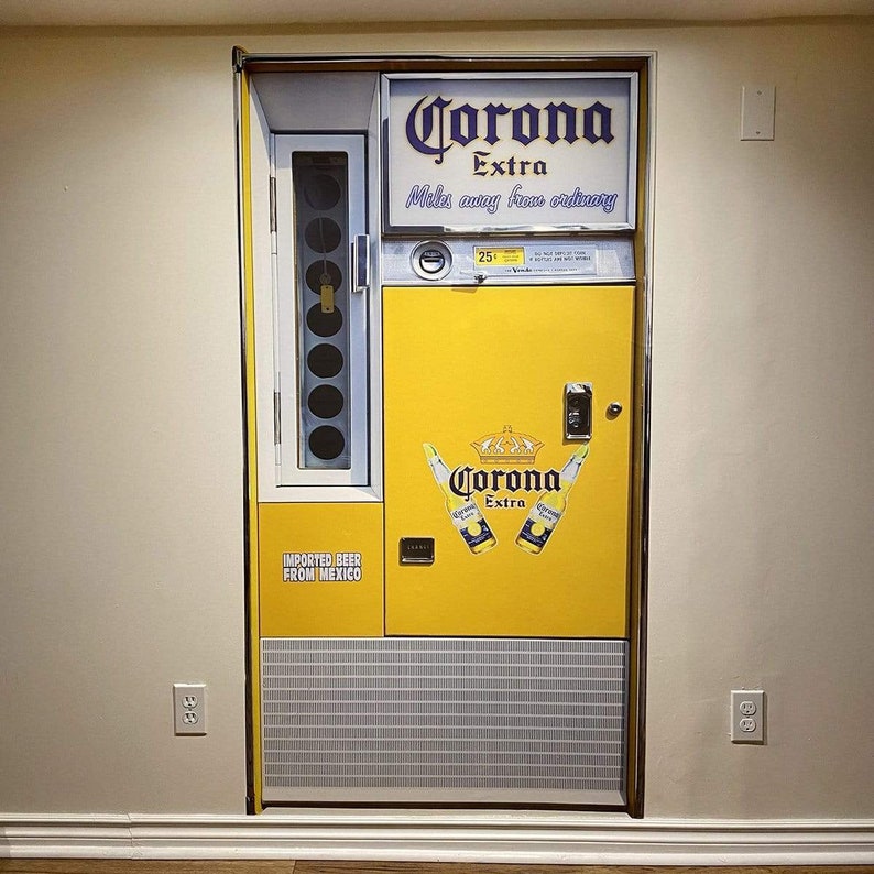 Vintage Vending Machine Decal 68 X 35 Man Cave Etsy