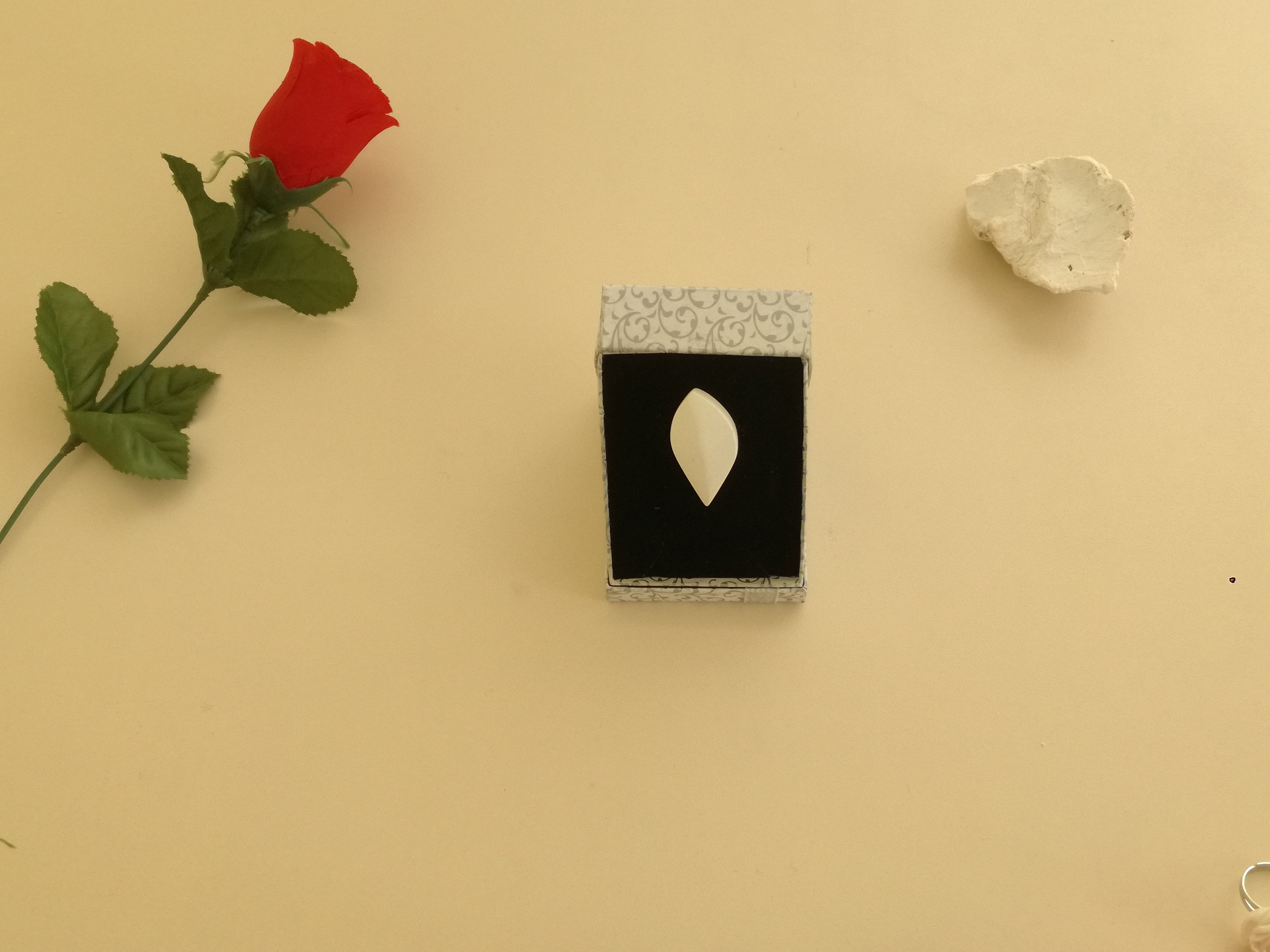 Weiße ästhetische Ring Meerschaum Schmuck minimal Schmuck | Etsy