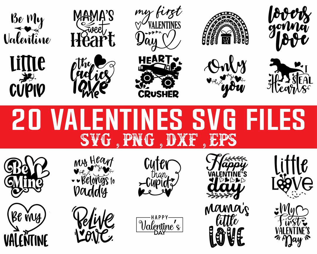 Valentines Svg Bundle, Kids Valentine Svg, Valentine's Day Svg