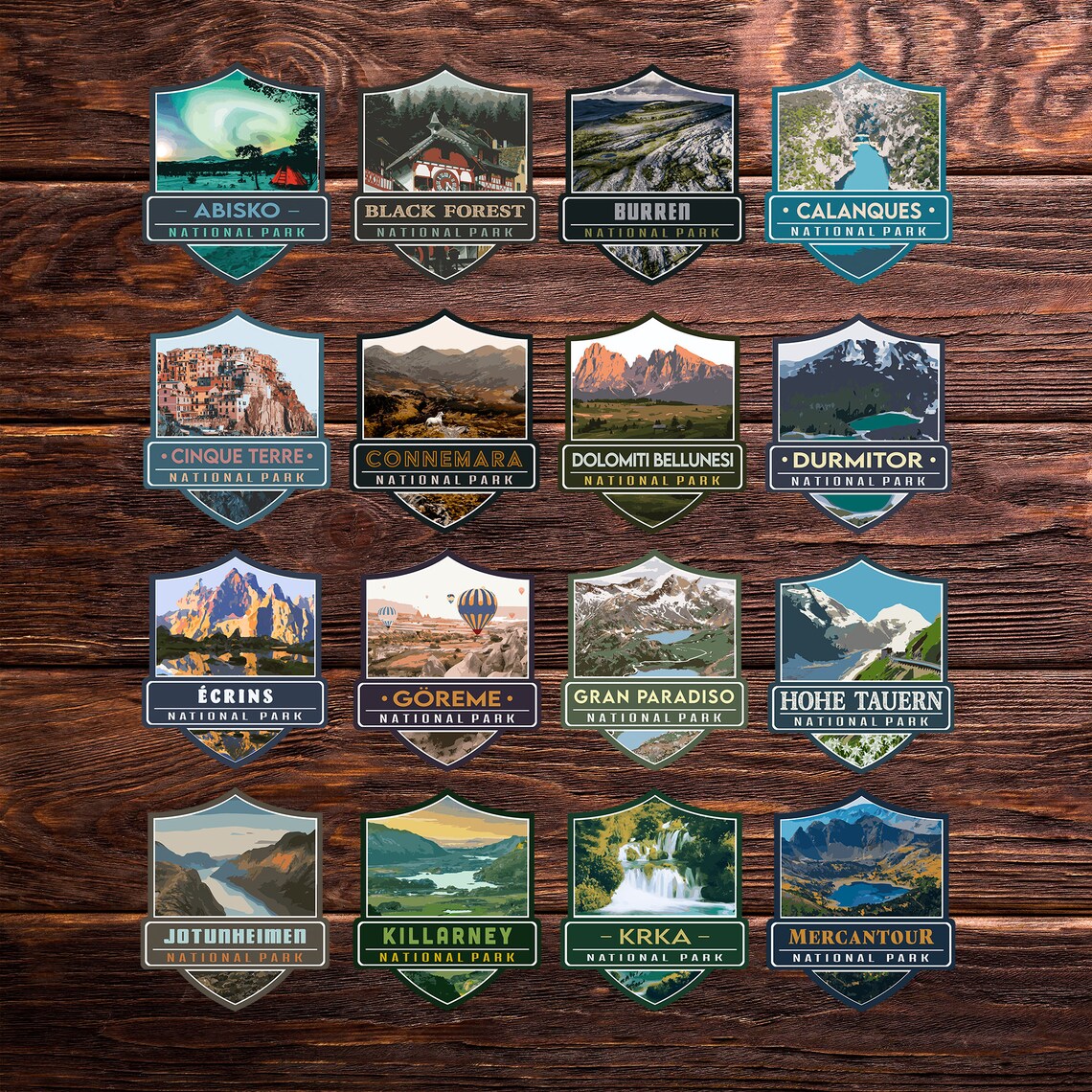 Olympus National Park Sticker (greece) (mount Olympus) [EU] - Adventure ...