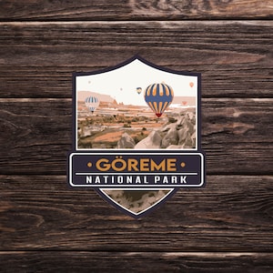 Göreme National Park Sticker (Cappadocia) (Turkey) [EU] - Adventure Travel Sticker Collection | Europe