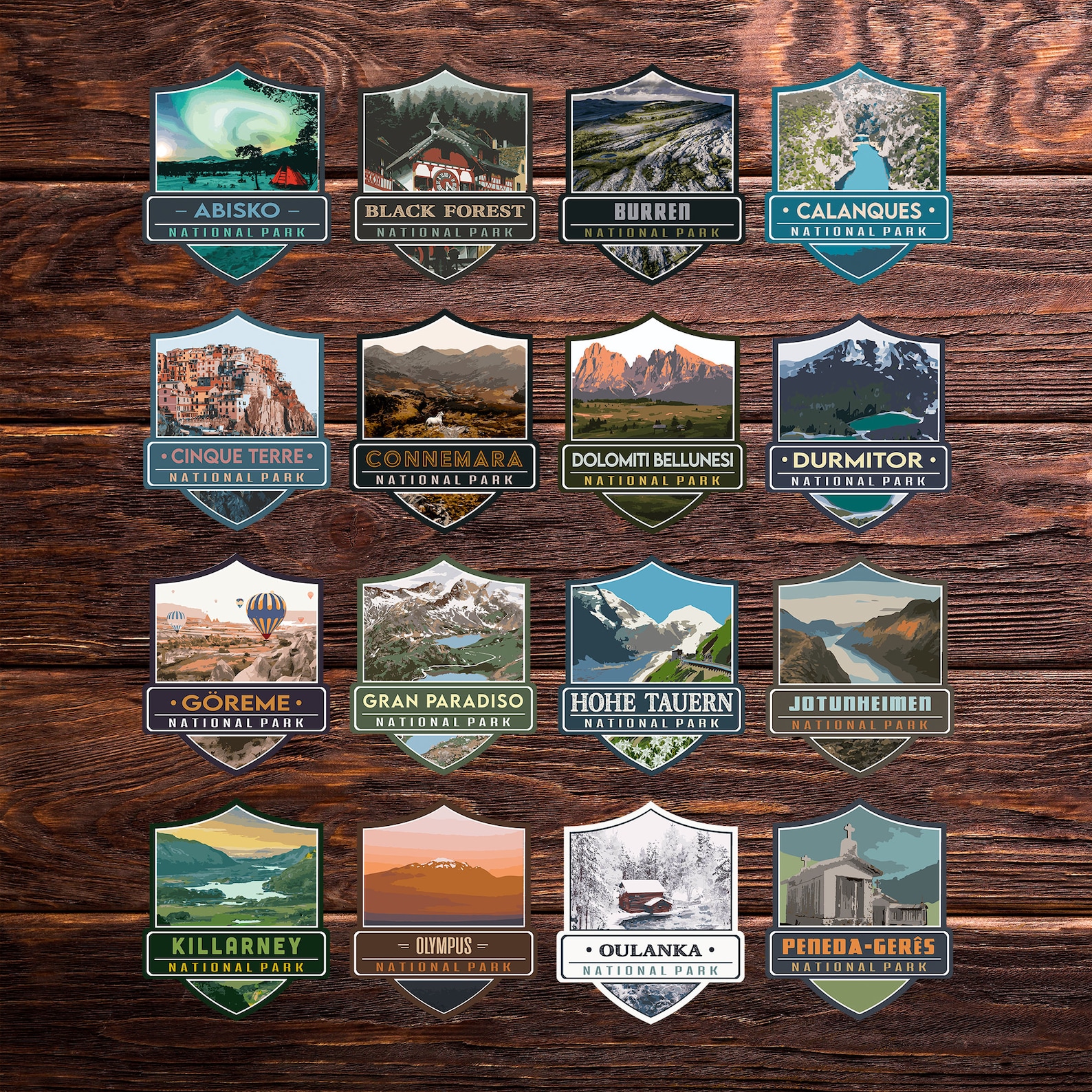 ICELAND National Parks Sticker Pack BUNDLE Deal (x3) [E.U.] - Adventure ...