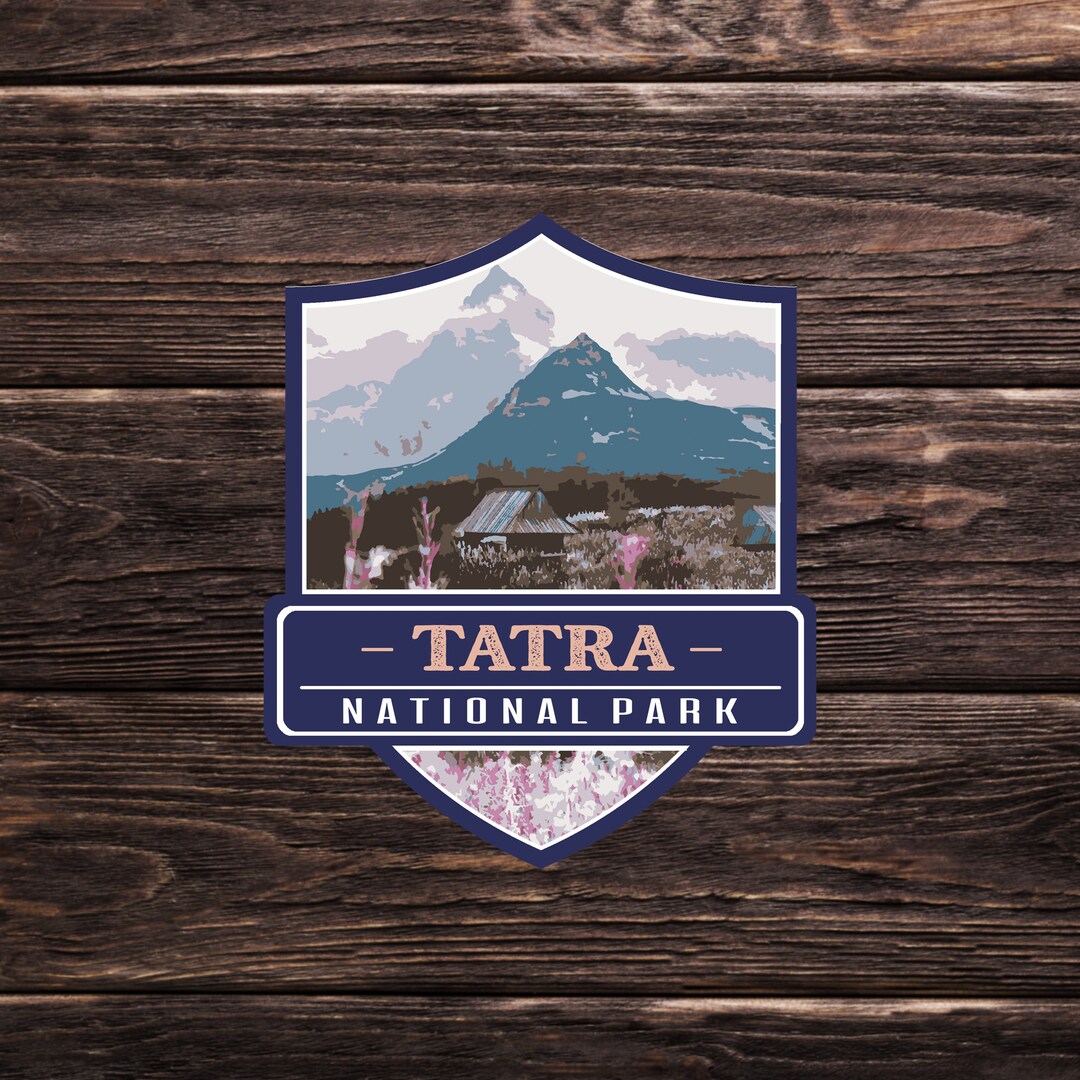 Tatra National Park Sticker (poland / Slovakia) [EU] - Adventure Travel ...