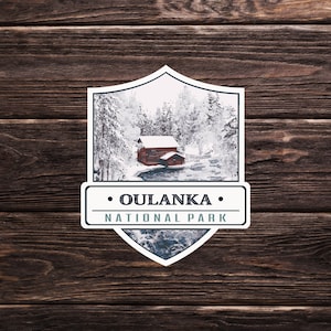 Oulanka National Park Sticker (Finland) [EU] - Adventure Travel Sticker Collection | Europe